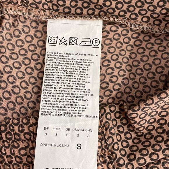 Cartoon Printed Two Piece Set Top And Pants Size S - Picture 8 of 11